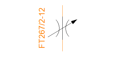 FT267/2-12 (OR seals on flat seating)
